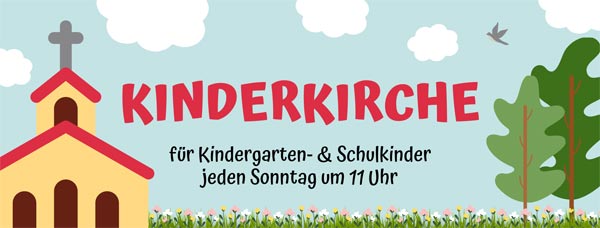 Kinderkirche Banner